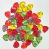 50 9mm Transparent Autumn Leaf Bead Mix Pack